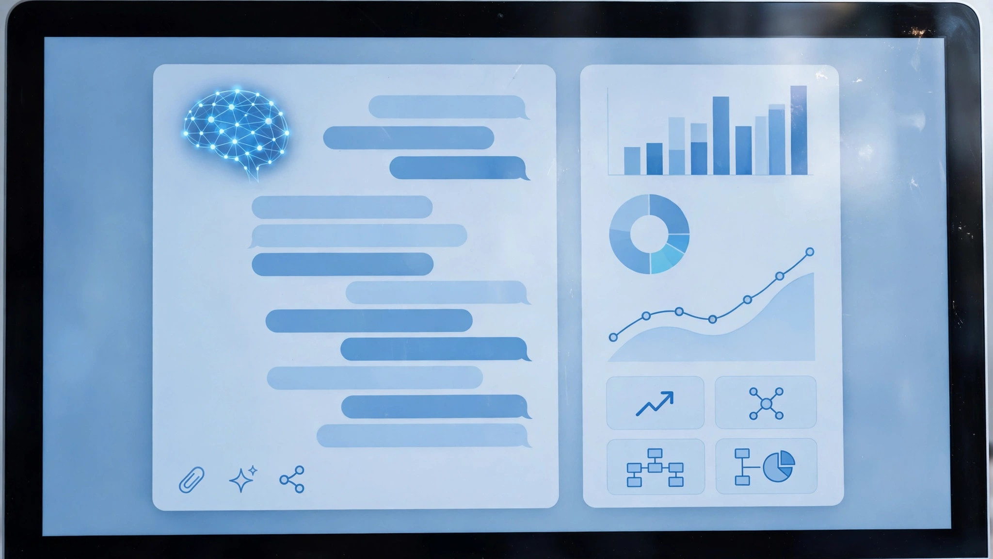 Close-up of AI-assisted SQL query generation in SAP Business One